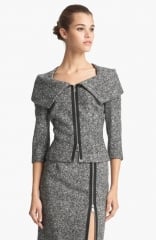 Michael Kors Origami Collar Tweed Jacket at Nordstrom