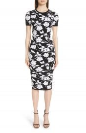 Michael Kors Stencil Rose Jacquard Dress at Nordstrom