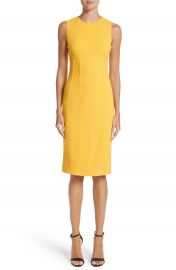 Michael Kors Stretch Boucl   Crepe Sheath Dress at Nordstrom