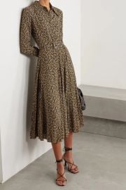 Michael Kors paisley print Silk crepe de chine Shirt Dress at Net a Porter