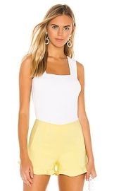 Michael Lauren Shawn Tank In White at Revolve