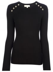 Michael Michael Kors Button Detailed Sweater - O at Farfetch