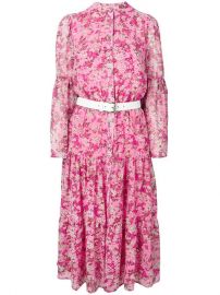 Michael Michael Kors Floral Flared Dress - Farfetch at Farfetch