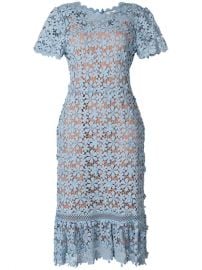 Michael Michael Kors Floral Lace Midi Dress - Farfetch at Farfetch