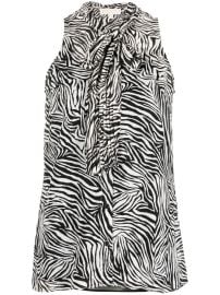 Michael Michael Kors zebra-print pussy-bow Blouse - at Farfetch