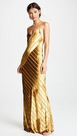 Michelle Mason Bias Velvet Gown at Shopbop