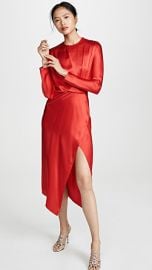 Michelle Mason Origami Midi Dress at Shopbop