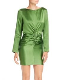 Michelle Mason Ruched Silk Mini Dress Women - Bloomingdale s at Bloomingdales