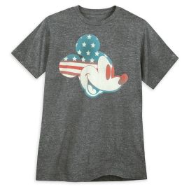 Mickey Mouse Americana Flag T-Shirt for Adults shopDisney at Disney