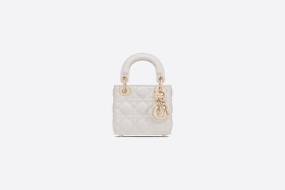 Micro Lady Dior Bag Latte Cannage Lambskin DIOR at Dior