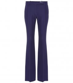 Mid-rise flared pants at Mytheresa