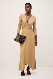 Midi Dress Brady Gold US at ba&sh