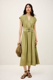 Midi Dress Dove Green US at ba&sh