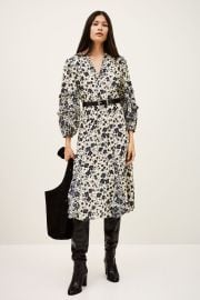 Midi Dress Minary Off-White US at ba&sh