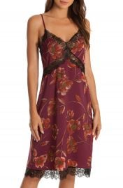 Midnight Bakery Austin Lace Trim Chemise   Nordstrom at Nordstrom