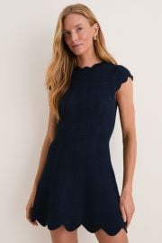 Midnight Black Evalynn Mini Dress at Tuckernuck