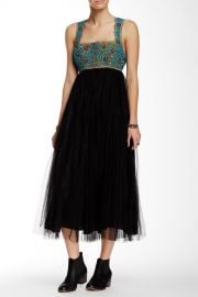 Midnight Fringe Maxi Dress at Nordstrom Rack