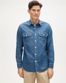 Midweight Denim Workshirt For Men JCrew at J. Crew