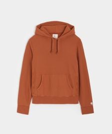 Midweight Popover Hoodie Sweatshirt in Gingersnap - Todd Snyder at Todd Snyder