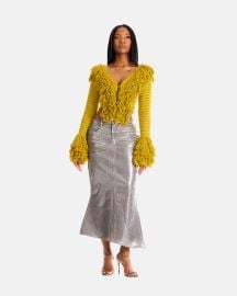 Mila Cropped Cardigan Hanifa at Hanifa