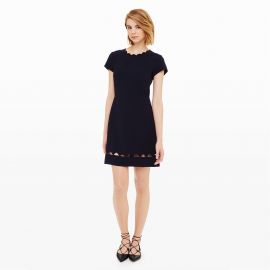 Milancey Dress in Navy at Club Monaco