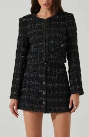 Milena Metallic Tweed Jacket at Nordstrom