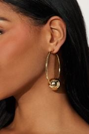 Miley Hoop Earrings Fashion Nova at Fashion Nova