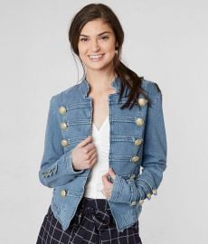 Military Denim Jacket at Buckle