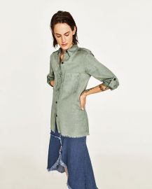 Military Shirt at Zara