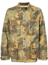 Military Shirt Jacket by Amiri at Farfetch