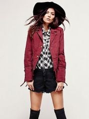 Military Twill Jacket at Free People