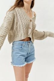 Milk It Cable Knit Cardigan at Urban Outfitters