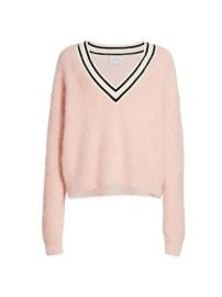 Millie Striped V-Neck Sweater by Tanya Taylor at Saks Fifth Avenue