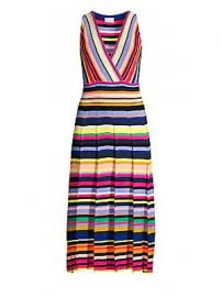 Milly - Surplice Stripe Knit Dress at Saks Fifth Avenue