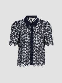 Milly Addison Lace Top | Saks Fifth Avenue at Saks Fifth Avenue