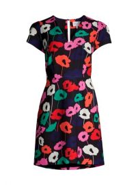 Milly Atalie Poppy Print Sheath Dress  SaksFifthAvenue at Saks Fifth Avenue