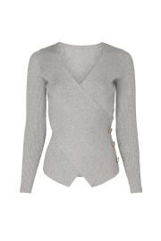 Milly Cross Front Sweater at Rent the Runway