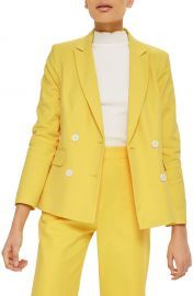 Milly Double Breasted Suit Jacket by Topshop at Nordstrom