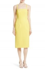 Milly Elle Stretch Crepe Sheath Dress at Nordstrom