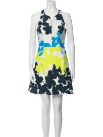 Milly Floral Print Mini Dress at The Real Real