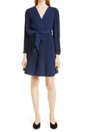 Milly Liv Long Sleeve Minidress at Nordstrom
