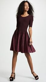 Milly Lurex Pleated Dress at Shopbop