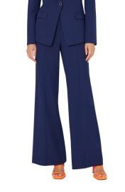 Milly Nash Wide Leg Cady Pants at Nordstrom