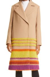 Milly Rosie Ombr Virgin Wool amp Alpaca Blend Coat at Nordstrom