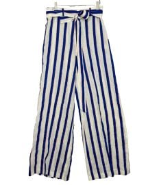 Milly Striped Linen Pants at eBay