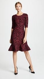 Milly Textured Cheetah Mermaid Dress at Shopbop