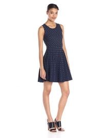 Milly Vertical Dot Dress at Amazon