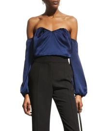 Milly Willianna Off The Shoulder Top at Neiman Marcus