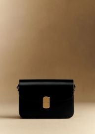 Milo Bag in Glossy Black at Sezane