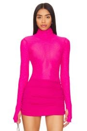 Milo Rhinestone Bodysuit at Revolve